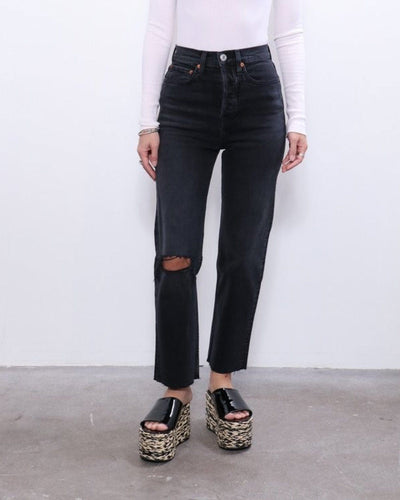 RE/DONE Clothing Small | US 27 "Ultra High Rise Stove Pipe" Jeans