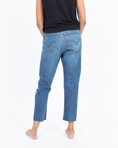 RE/DONE Clothing XS | US 25 Patch Distressed Jeans