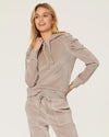 Rebecca Minkoff Clothing Small "Janine" Velour Sweatshirt