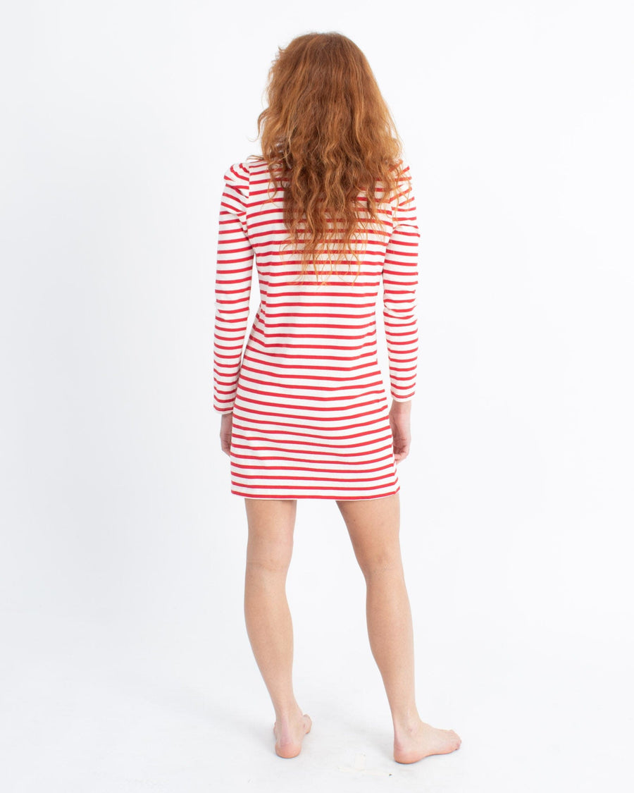 Rebecca Minkoff Clothing XS Striped Long Sleeve Dress