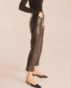 Rebecca Minkoff Clothing XXS | 00 Crop Leather Pant