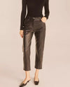 Rebecca Minkoff Clothing XXS | 00 Crop Leather Pant