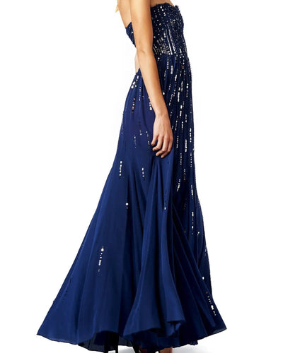 Rebecca Taylor Clothing Large | US 10 "Meteor Shower" Embellished Gown