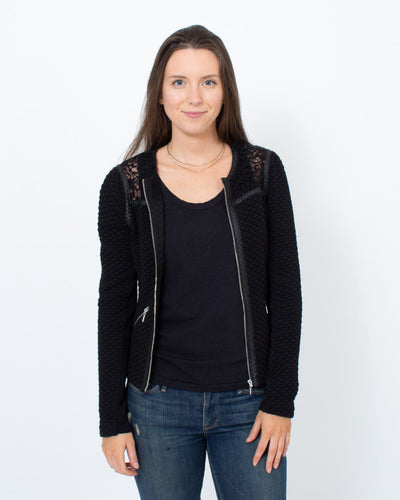 Rebecca Taylor Clothing Small | US 4 Quilted Zipper Jacket