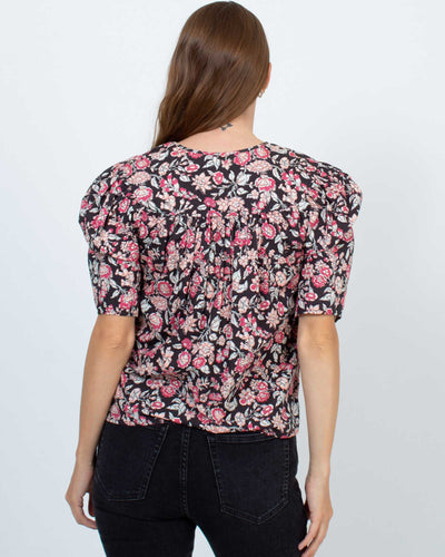 Rebecca Taylor Clothing Small Wide Sleeve Blouse
