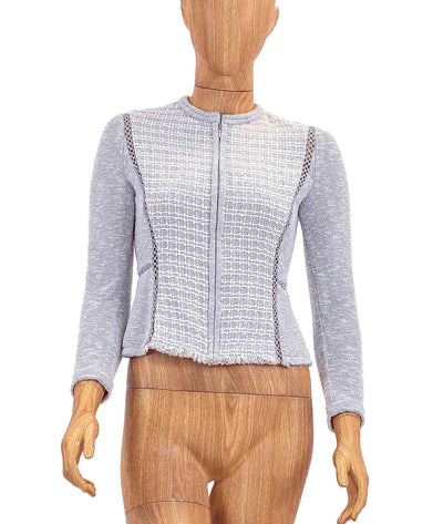 Rebecca Taylor Clothing XS | US 2 Classic Tweed Fitted Jacket