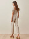 Reformation Clothing Medium "Mora" Linen Two Piece Set