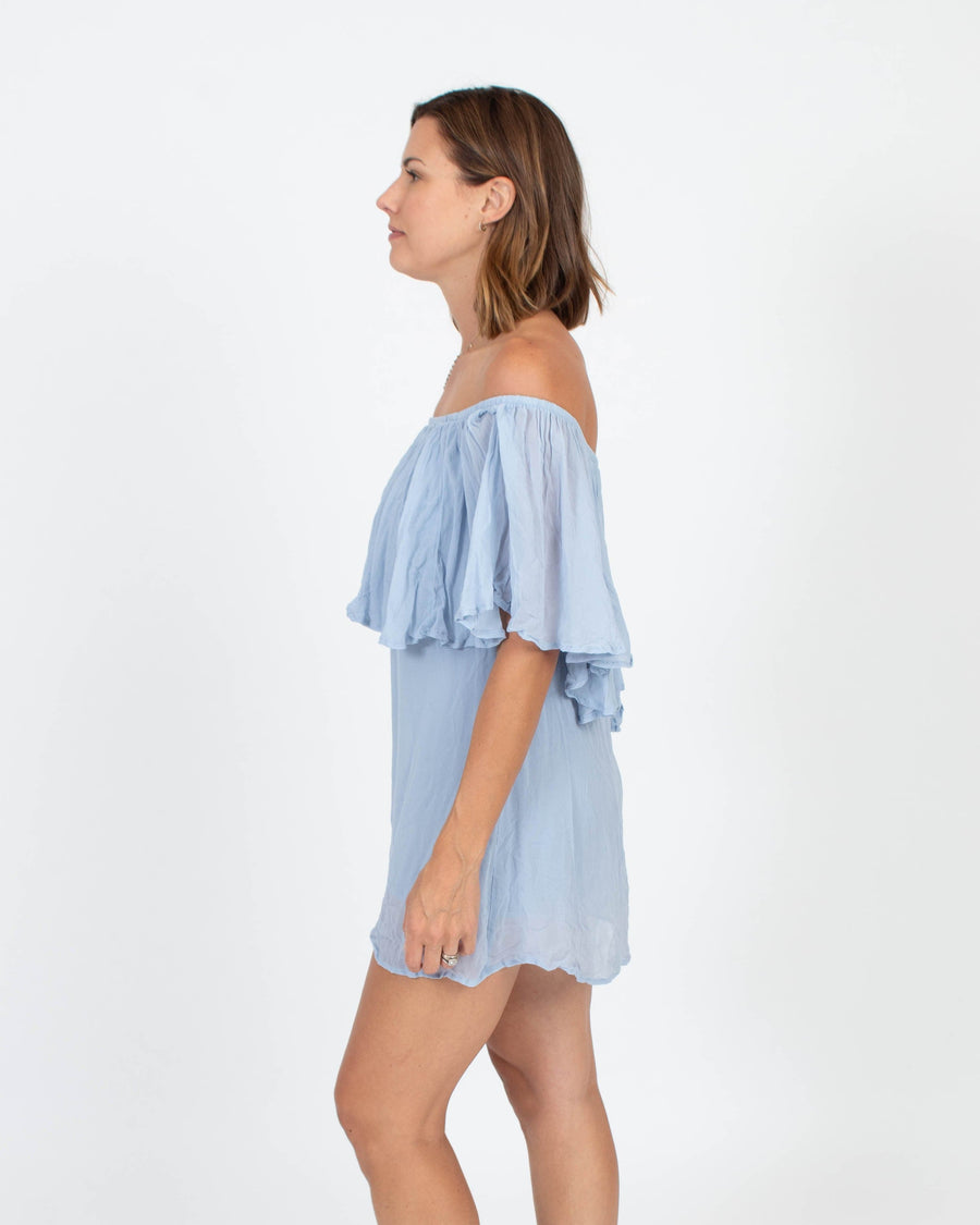 Reformation Clothing Small Off The Shoulder Dress