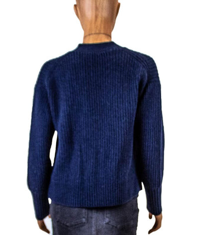 Reformation Clothing XS Navy Knitted Cardigan
