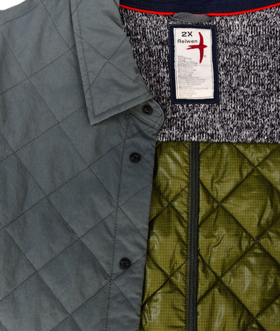 Relwen Clothing XXL Quilted Bomber Jacket