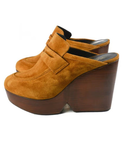 Robert Clergerie Shoes Medium | 8 "Damor" Suede Loafer Mule Clog