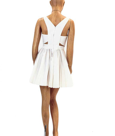 Robert Rodriguez Clothing XS | US 2 V-Neck Pleated Dress