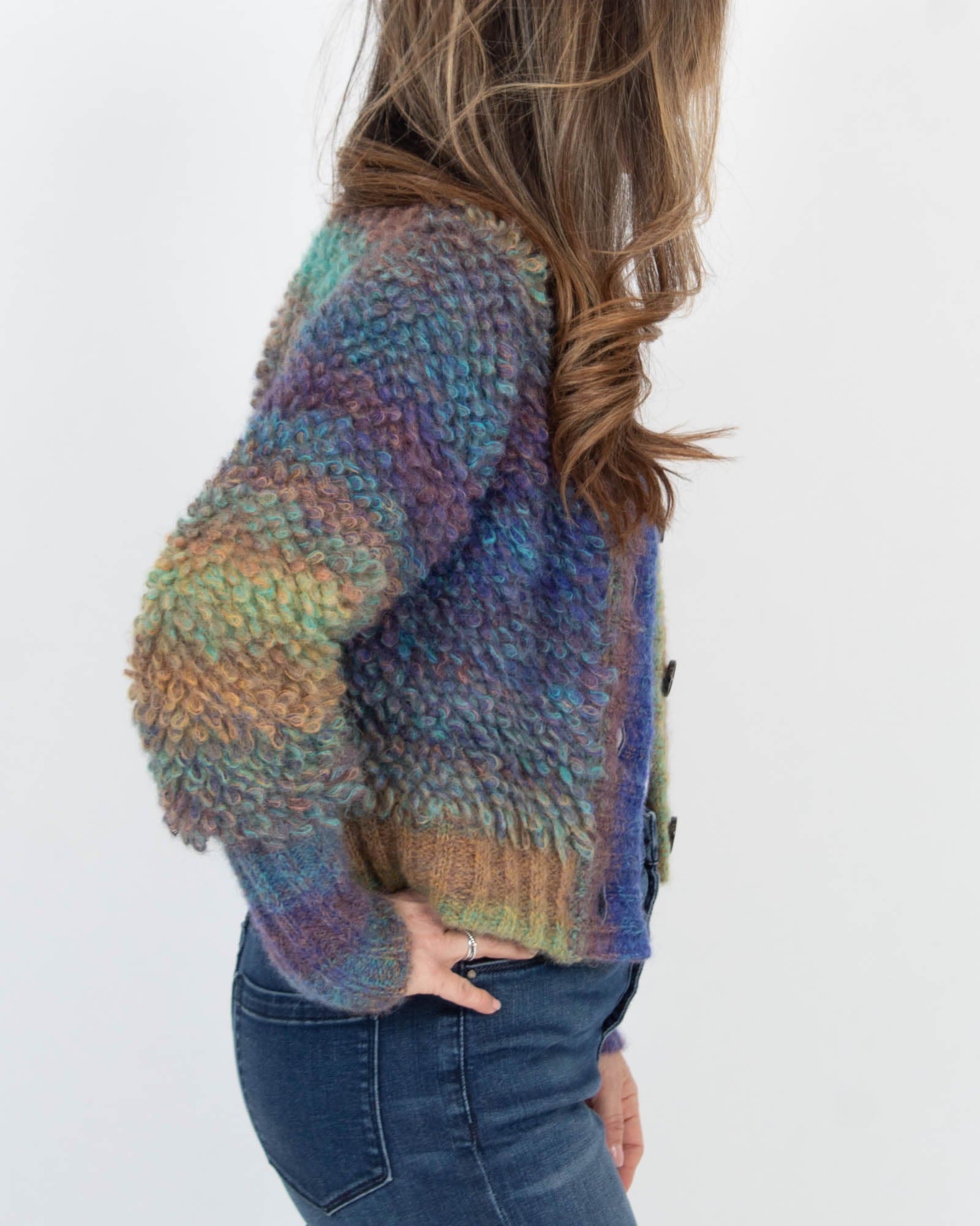 Roberto Collina Clothing XS Multicolor Knit Cardigan