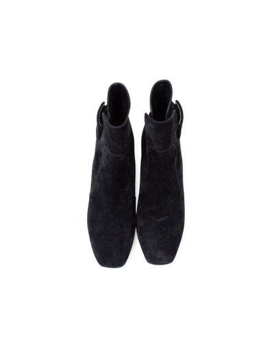 Roger Vivier Shoes Medium | US 8 Black Suede Ankle Boots