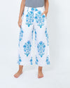 Roller Rabbit Clothing Small Patterned Wide Leg Pants