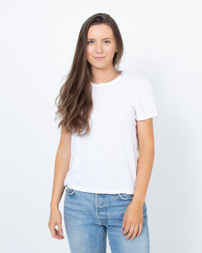 Rowan Clothing Small White Crew Neck Tyler Tee