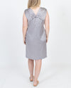 Rozae Nichols Clothing Medium Satin Tie Dress
