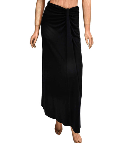 Rozae Nichols Clothing Medium Soft Maxi Skirt with Fitted Waistband