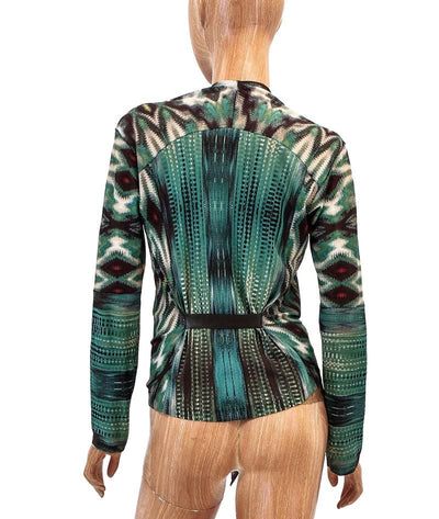 Rozae Nichols Clothing Small Two Piece Silk Wrap Set