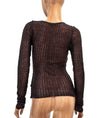 Rozae Nichols Clothing Small Woven Layering Cashmere Top