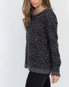 RtA Clothing XS Leopard Cashmere Sweater