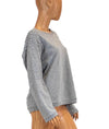 RtA Clothing XS Pearl Studded Distressed Sweatshirt