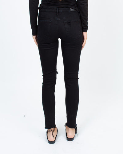 RtA Clothing XS | US 25 RtA Distressed Black Skinny Jeans