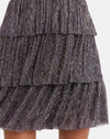 Sabina Musayev Clothing Large "Monique" Lurex Mini Dress