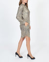 Sabina Musayev Clothing Small Tie Neck Metallic Dress