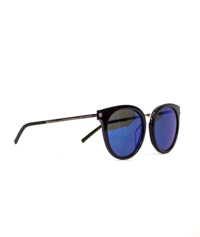 Saint Laurent Accessories One Size Black Round Sunglasses