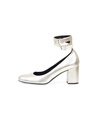 Saint Laurent Shoes Large | US 10 "Babies" Double Strap Heels