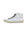 Saint Laurent Shoes Medium | US 9 I IT 39 White Leather High Top Sneakers