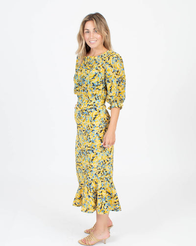 SALONI Clothing XS | US 2 "Grace" Printed Dress