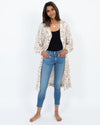 saltwater LUXE Clothing XS Leopard Print "Polly" Kimono