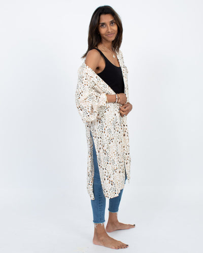 saltwater LUXE Clothing XS Leopard Print "Polly" Kimono