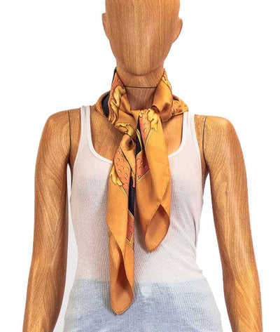 Salvatore Ferragamo Accessories One Size Printed Silk Scarf