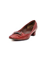 Salvatore Ferragamo Shoes Small | US 6.5 Red Patent Leather Heels