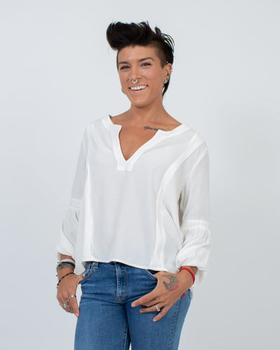 Sancia Clothing Small Long Sleeve Blouse