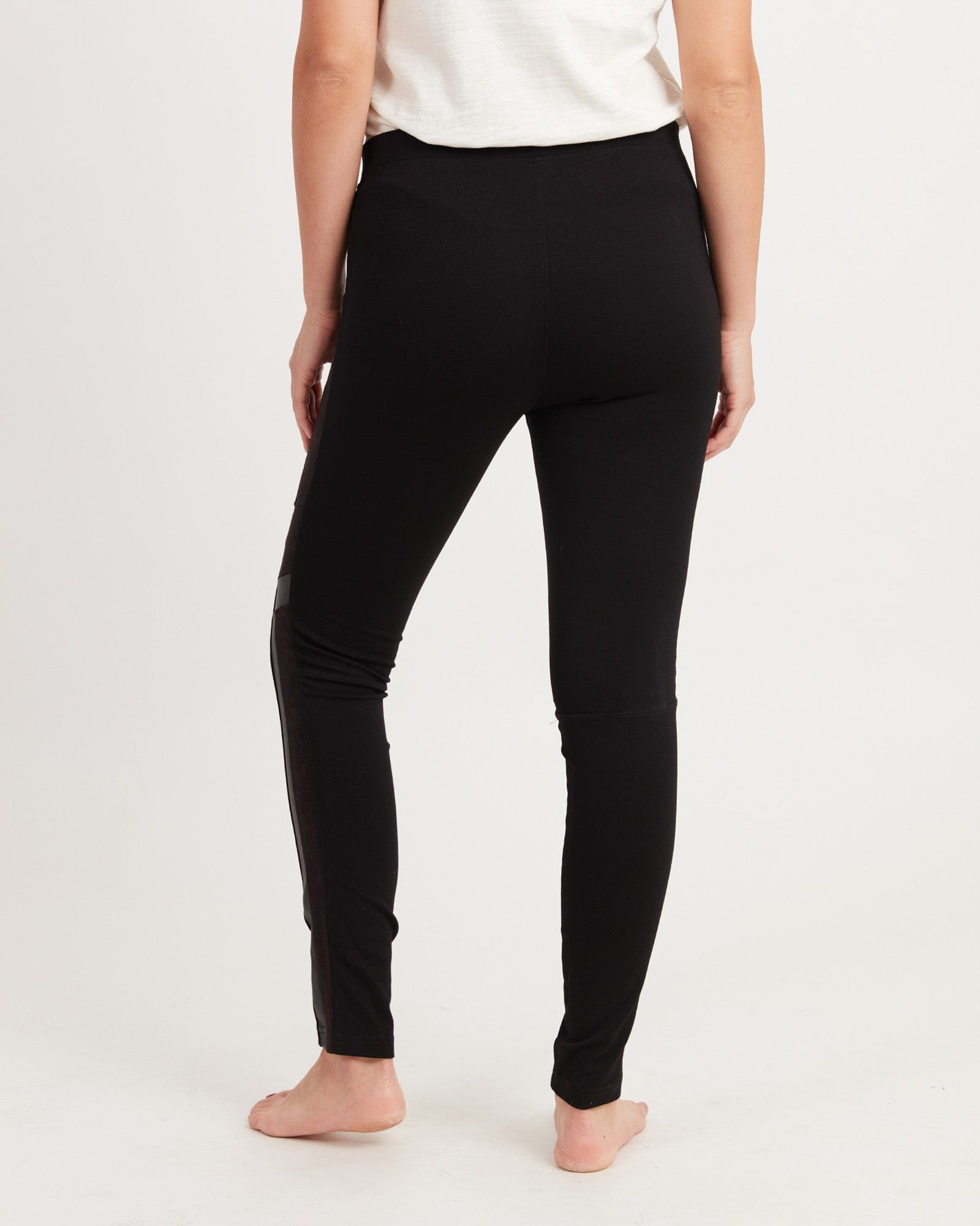Black Skinny Leg Leggings The Revury
