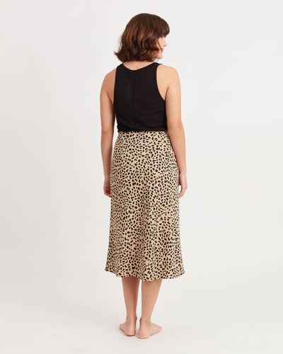 Sanctuary Clothing Medium Leopard Everday Midi Skirt