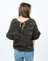 Sanctuary Clothing Small Camo Print Blouse