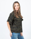 Sanctuary Clothing Small Camo Print Blouse