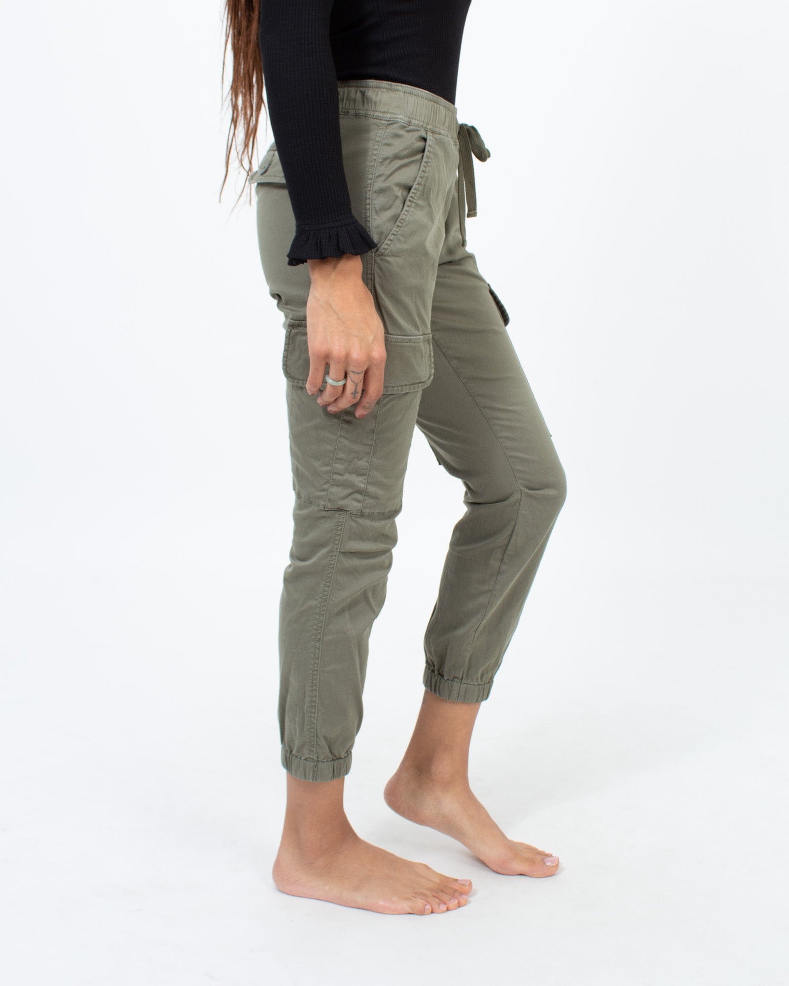 The Vintage Camo Pant in Army 