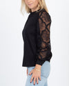 Sandro Clothing XS | US 2 Lace Sleeve Blouse