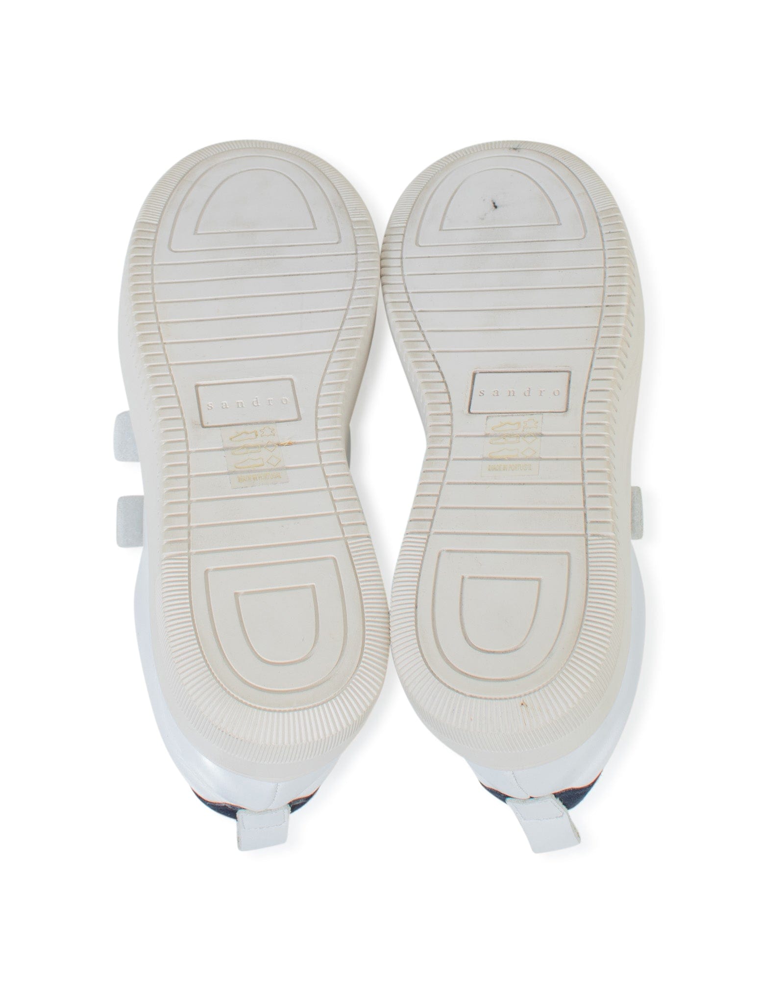 White Velcro Sneakers The Revury