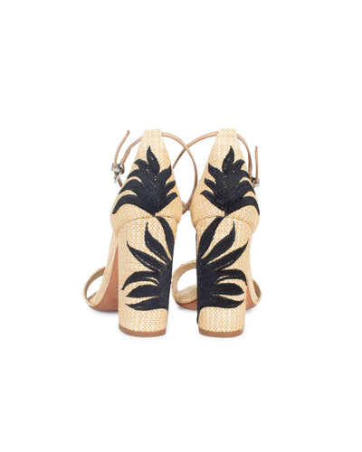 Schutz Shoes Small | US 6.5 Woven Block Heel