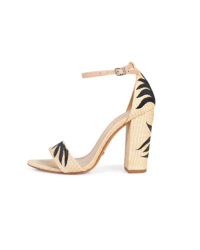 Schutz Shoes Small | US 6.5 Woven Block Heel