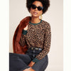 Scotch & Soda Clothing Medium Leopard Print Sweater