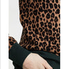 Scotch & Soda Clothing Medium Leopard Print Sweater
