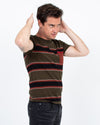 Scotch & Soda Clothing Medium Soft Striped Tee